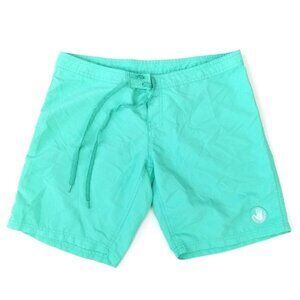 Body Glove 90s Aruba Neon Mint Green 16 Inch Board Shorts Swim Trunks Mens Small